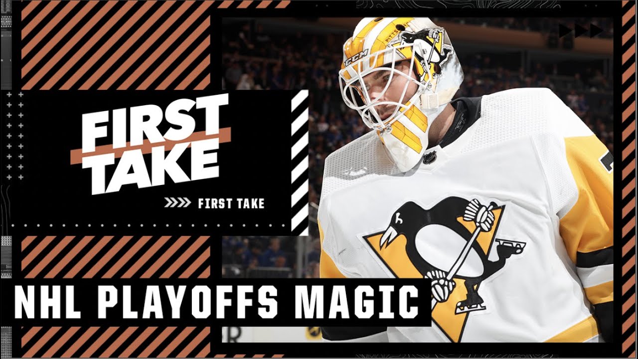 First Take gives some love to the NHL Playoffs 👏 🏒