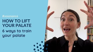 How to lift your PALATE - 6 singing exercises to train your soft palate! screenshot 4