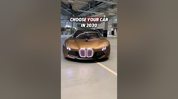 The Future of Cars: Choose Your Car for 2030