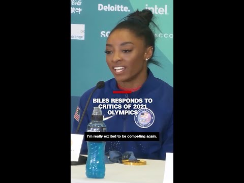 Simone Biles responds