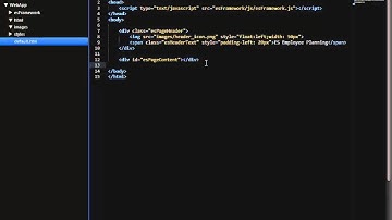 HTML Web Application with TM1 Part 1