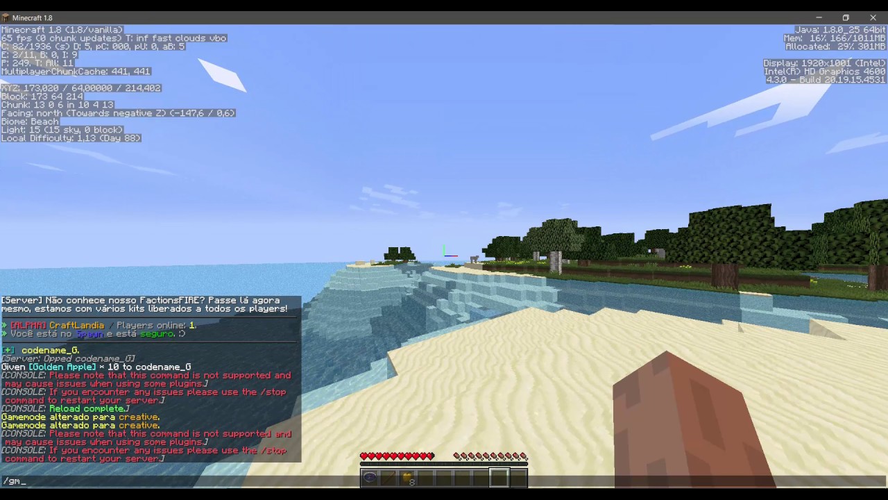 Staff Rank Using Gamemode Minecraft Java Edition Server