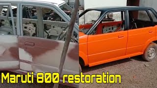 Maruti 800 restoration || Remodify maruti 800 || By Wasim Creation