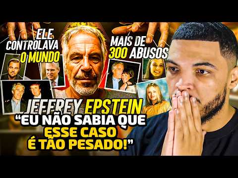 O CASO JEFFREY EPSTEIN COMPLETO! ENTENDA TUDO! | REACT PLANETA NOVO