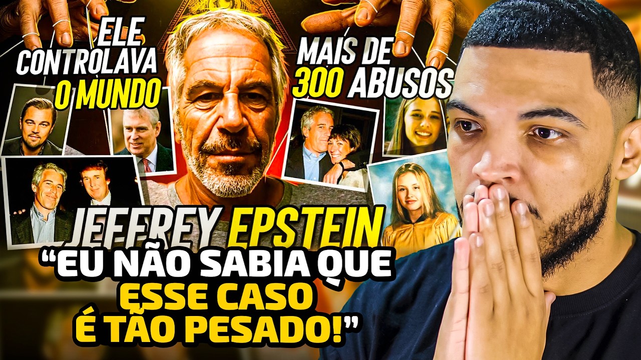 O CASO JEFFREY EPSTEIN COMPLETO! ENTENDA TUDO! | REACT PLANETA NOVO