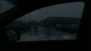Heavy Rain And Thunder On A Parked Car Rooftop - Sounds For Deep Sleep, Focus, Total Relaxing Now