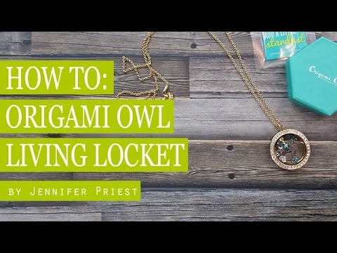 Origami Owl Unboxing - How to Make a Living Locket #sponsored