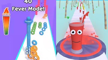 ▶️Long Neck Run vs Juice Run L7J113|| All levels mobile games walkthrough😄😄😄