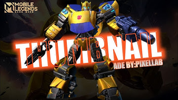 HOW TO MAKE THUMBNAIL? PIXELLAB #pixellab #thumbnail #pixellabtutorial #ml #mlbb #gamingthumbnail