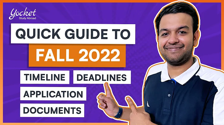 Fall 2022 | MS in US | Application Timeline, Deadlines, Documents & more