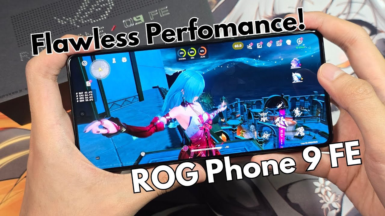 Asus ROG Phone 9 FE Wuthering Waves Gaming Test | 6 JUTAAN PERFORMANYA KAYA GINI?!