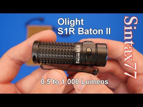 Olight S1R Baton II Review - Mini EDC & Backpacking Flashlight
