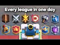Playing in every league from Challenger to Ultimate Champion in one day