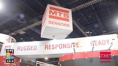 MTS Sensors - IFPE 2014 - Booth Tour