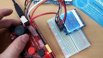 Arduino Uno로 Joystick Shield 와 Nokia5110 Graphic LCD 를 사용해서 LCD 출력 테스트 해 보기