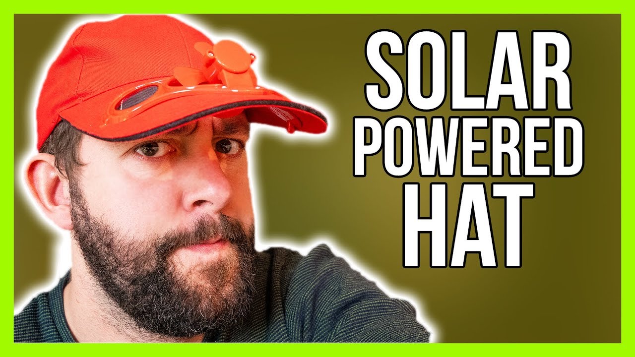 Solar Powered Fan Hat Review - 🤨 