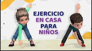 ENTRENAMIENTO DE 10 MIN PARA NIÑOS – EJERCICIO DE CUERPO COMPLETO EN CASA
