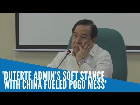 Duterte admin’s soft stance with China fueled POGO mess — Gordon