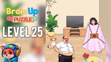 Brain Up Drama Puzzle – Level 25 unlock all the curtains Walkthrough Solutions | iOS / Android