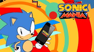 Checking out the new Sonic Mania mobile port￼ (Netflix games)￼