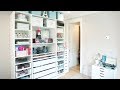 Makeup Collection and Beauty Room Tour 2017 | Angela Lanter