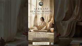 Quick Live Healing Session | 30 Minutes of Quantum Resonance | FREE & OPEN TO ALL