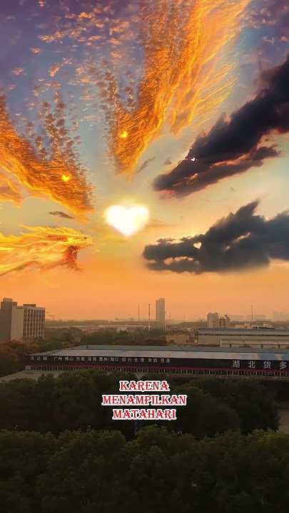 awan berbentuk naga #shorts #shortvideo #awan