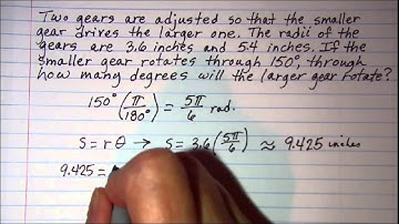 Application of Radian Measure_Gears
