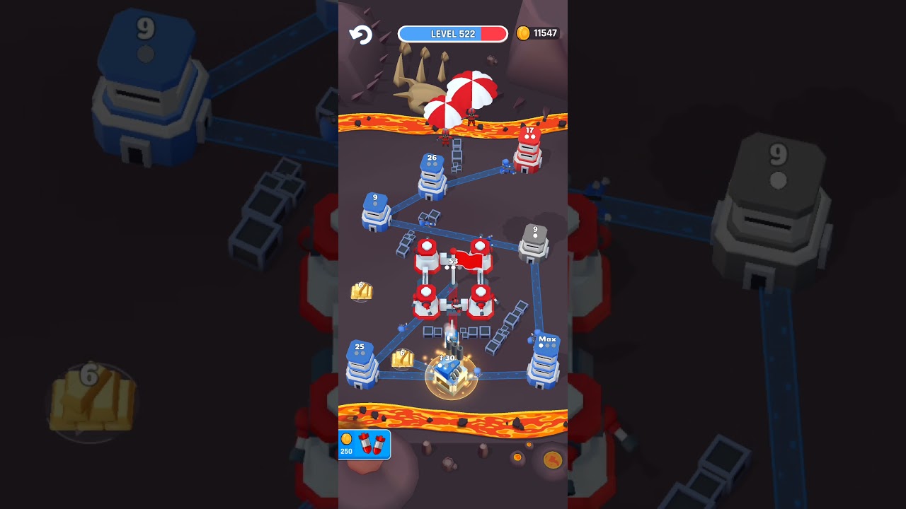 Game Tower War Level 522 - Offline Game | 