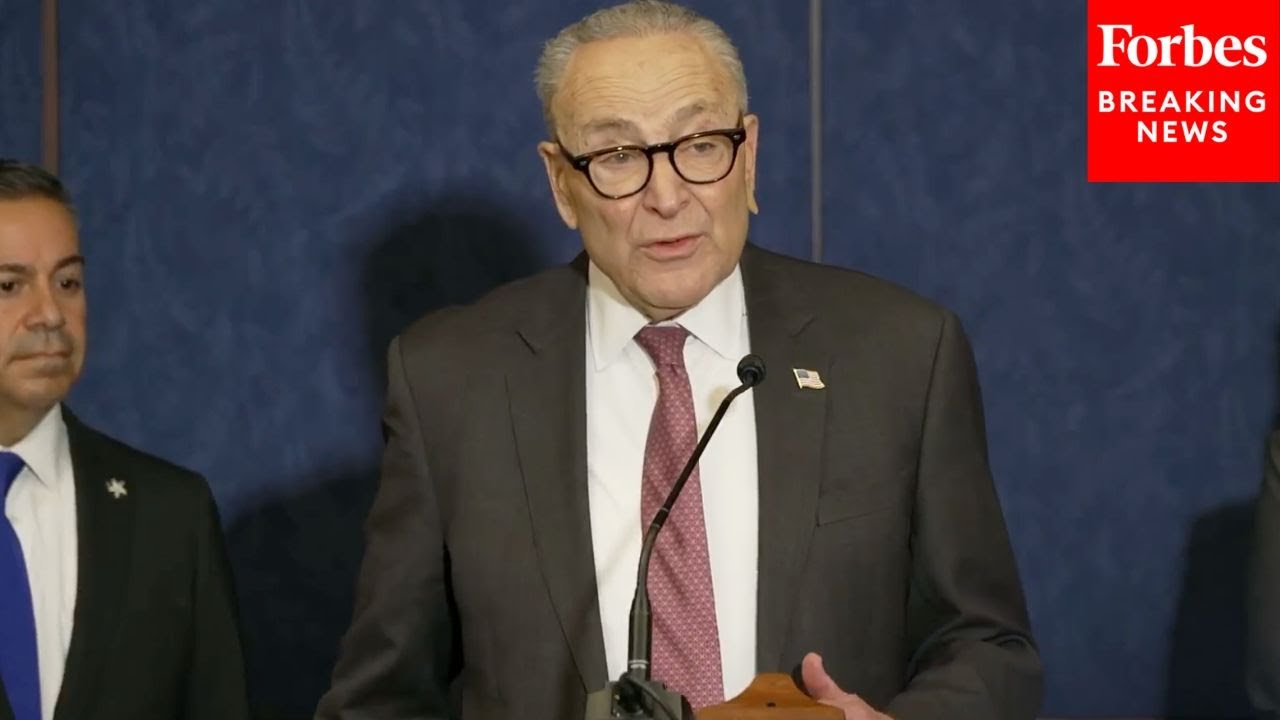 Chuck Schumer And Other Democratic Lawmakers Announce Countermeasure Against GOP's SNAP Cuts