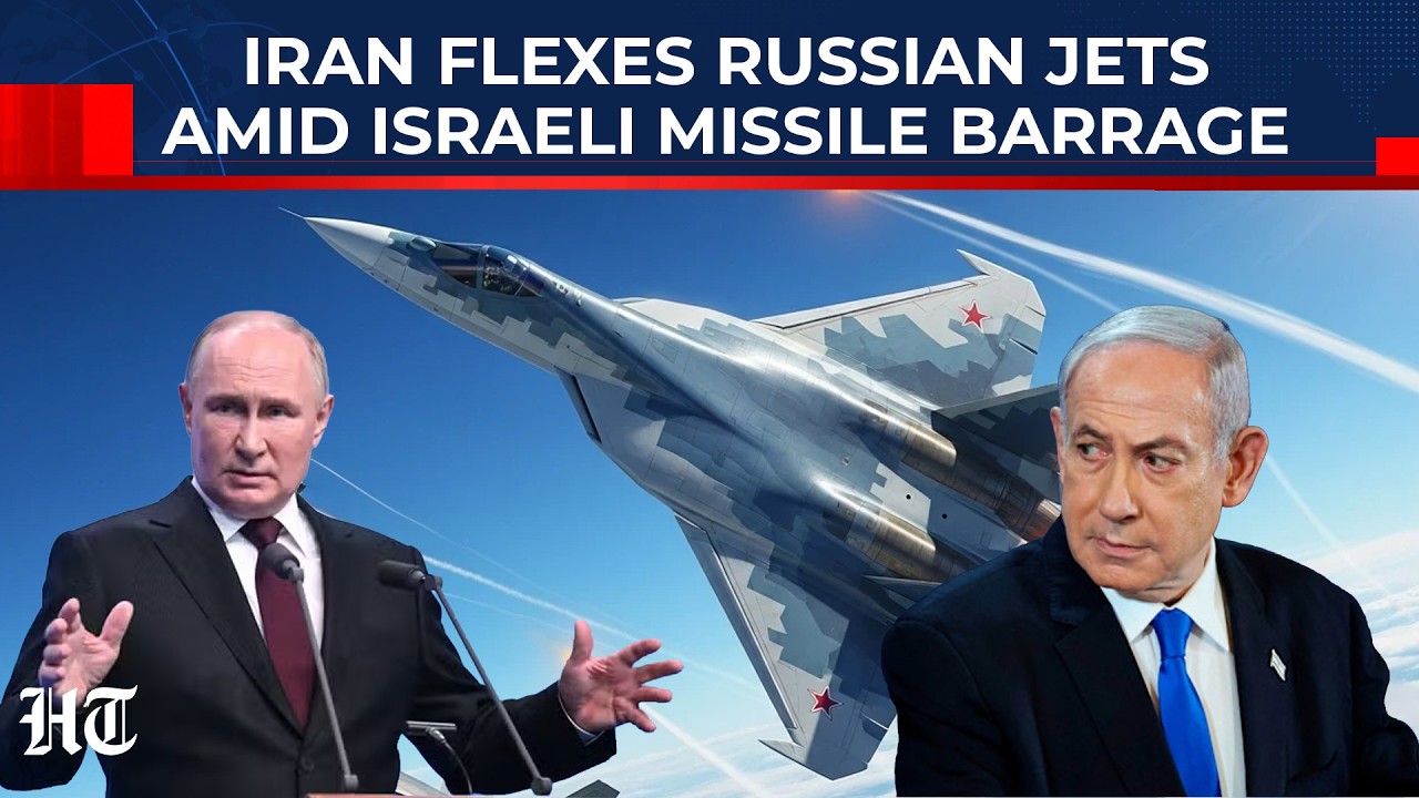 Putin’s Jets With Soviet-era Missiles Guard Iranian Skies As US, Israel Launch Delilah, AGM-88 HARMs