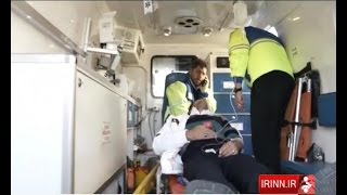 Iran One day with Emergency Medicine Services personnel يك روز با كاركنان اورژانس تهران ايران