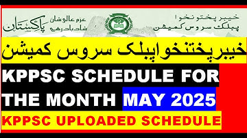 Kppsc Latest Tests Schedule For the Month Of MAY 2025:KPPSC Announced Interview For MAY 2025