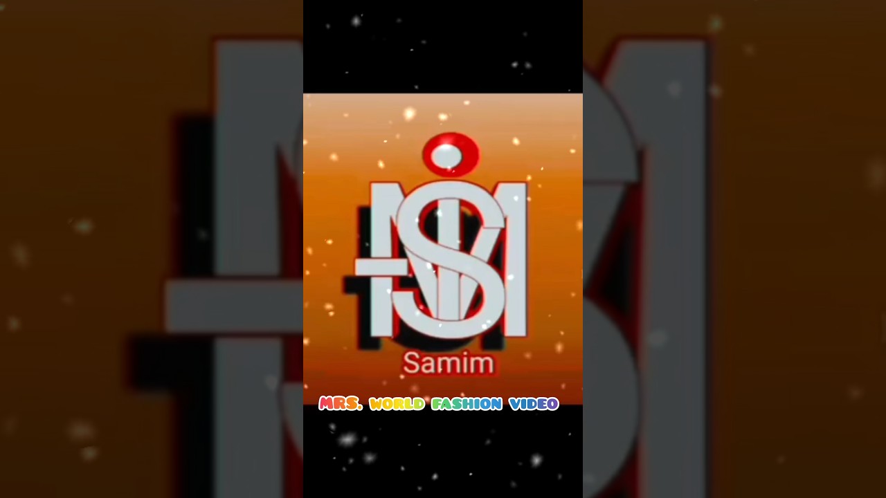 SAMIM Logo name💫 comment your name 
