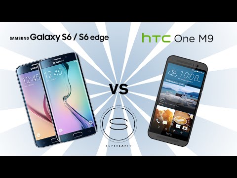 Samsung Galaxy S6/S6 Edge vs HTC One M9 | SuperSaf TV