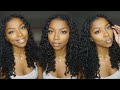 BRAID OUT ON MY NATURAL HAIR USING CLIP-INS (Heat Damaged or Transitioning) | BetterLength Clip-Ins