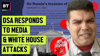 DSA Organizer Responds to White House & Media Attacks, Explains Anti-NATO Position