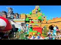 NEW! Full Super Nintendo World Land Tour at Universal Studios 2022 |  World of Mario in Real Life