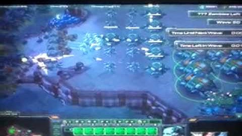 Starcraft2 last stand alpha round 50