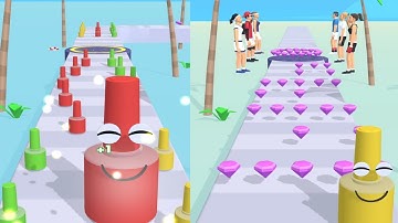 Juice Run All Levels Mobile Walkthrough Android, iOS Gameplay Part 28