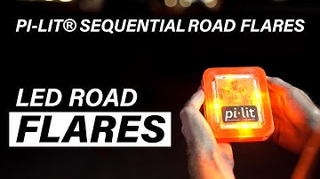 PI-LIT® Sequential LED Road Flares
