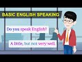 Basic english speaking practice  english conversation for beginners