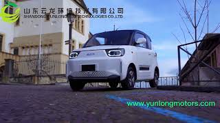BAW Pony Electric Car from Yunlong Motors Max.speed 90Km/h Approved by EEC L7e
