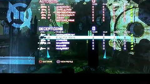 Transformers: Fall of Cybertron | Team Death Match with Destroyer Part 1