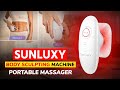 ELECTRIC SUNLUXY BODY SCULPTING MACHINE REVIEW | SUPER STRONG SUCTION POWER | EASY TO USE..