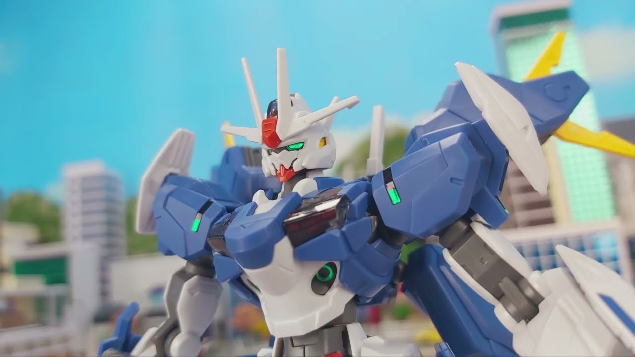 エアリアル プロト HGガンダムエアリアル (改修型) Hg Aerial Rebuild Stop motion