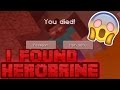 [REAL] I FOUND HEROBRINE IN MINECRAFT PE 0.17.0! HEROBRINE KILLED ME in MCPE!!! HEROBRINE IS REAL!!!