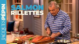 Salmon Rillettes with Fougasse Bread by Jacques Pepin