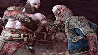 God of War  Ragnarok - KRATOS Vs Odin Boss Fight \& Death Scene PS5 (4K 60FPS) Final Boss