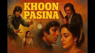 Khoon Pasina (1977) Full Movie | Amitabh Bachchan, Rekha | Classic Bollywood Action
